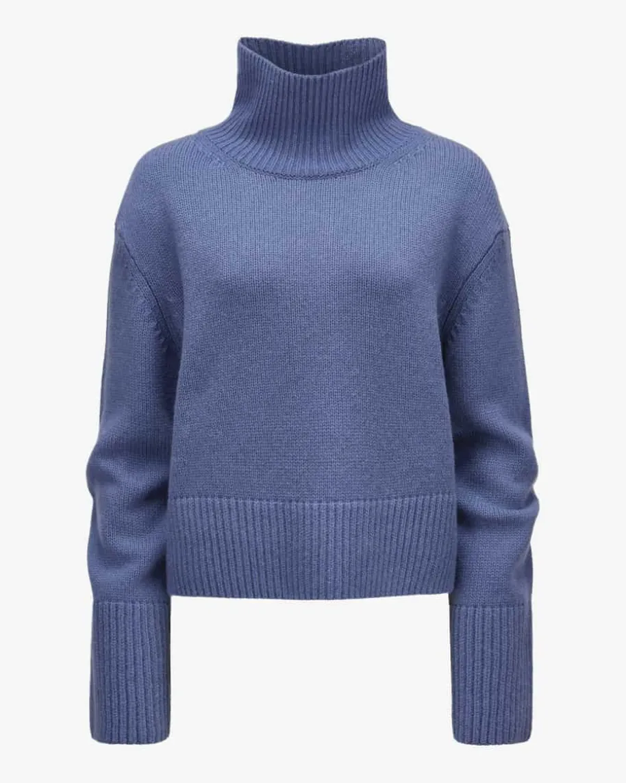 Cashmere-Stehkragenpullover