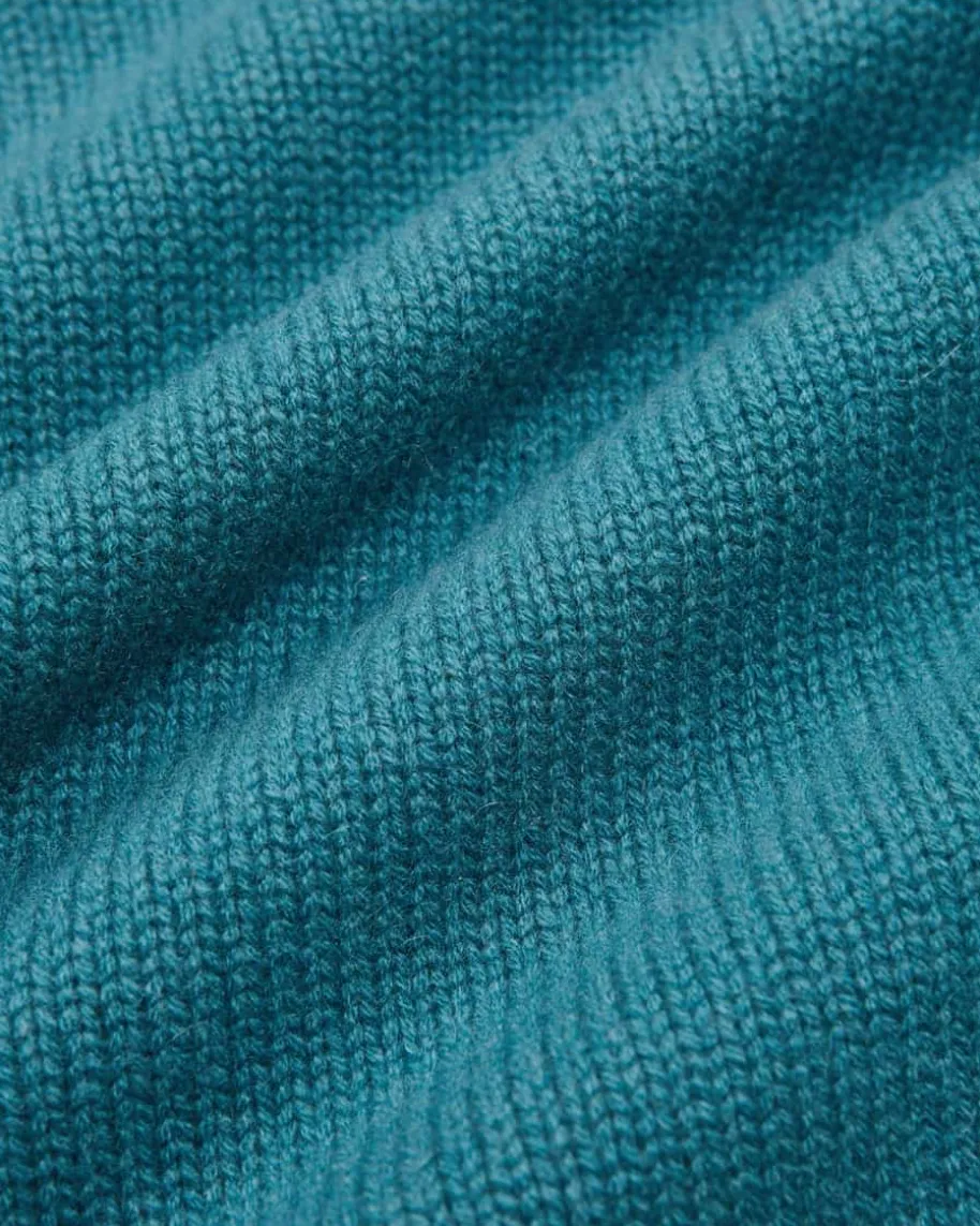 Cashmere-Stehkragenpullover