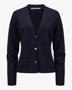 Cashmere-Strickjacke