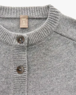 Cashmere-Strickjacke