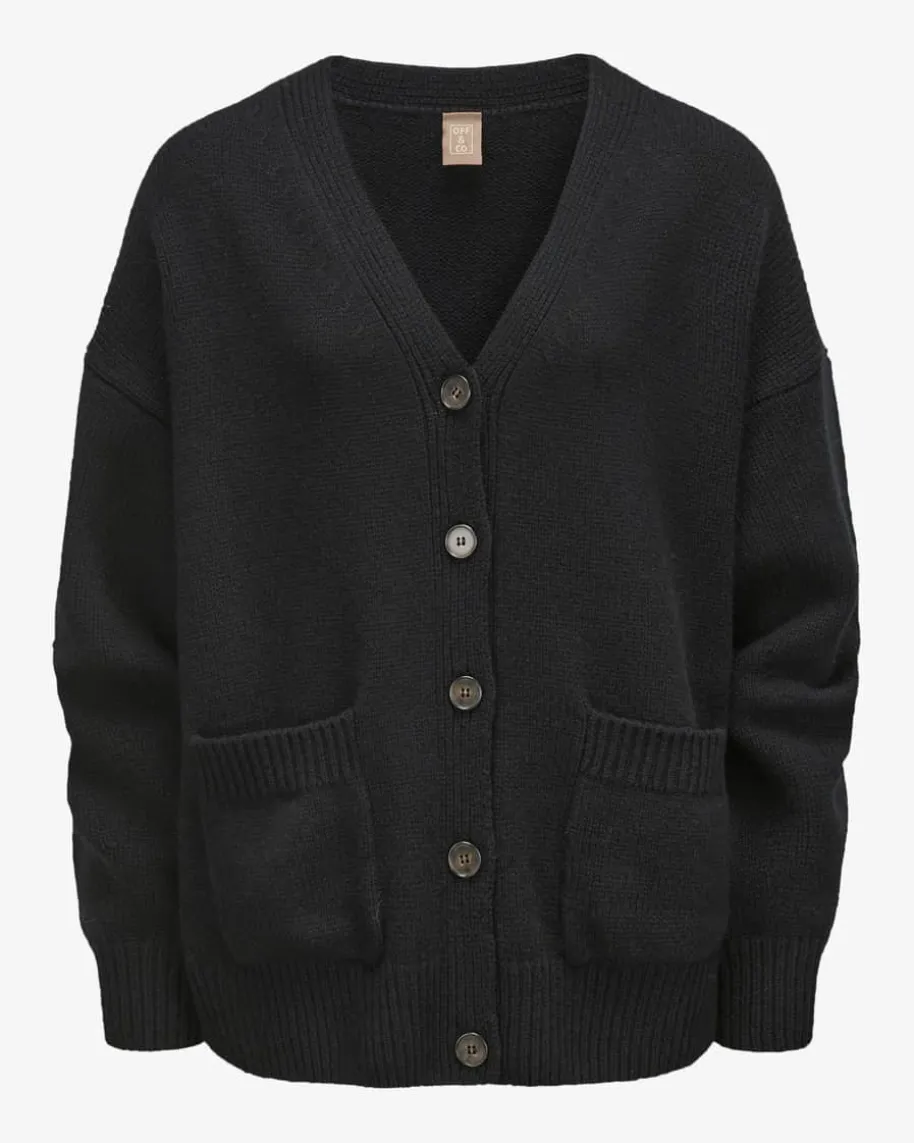 Cashmere-Strickjacke