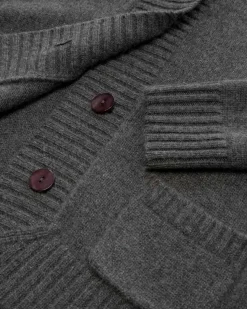 Cashmere-Strickjacke