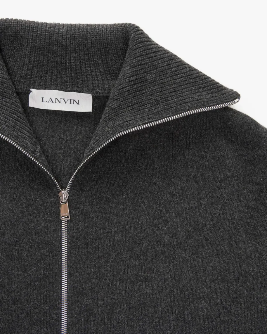 Cashmere-Strickjacke