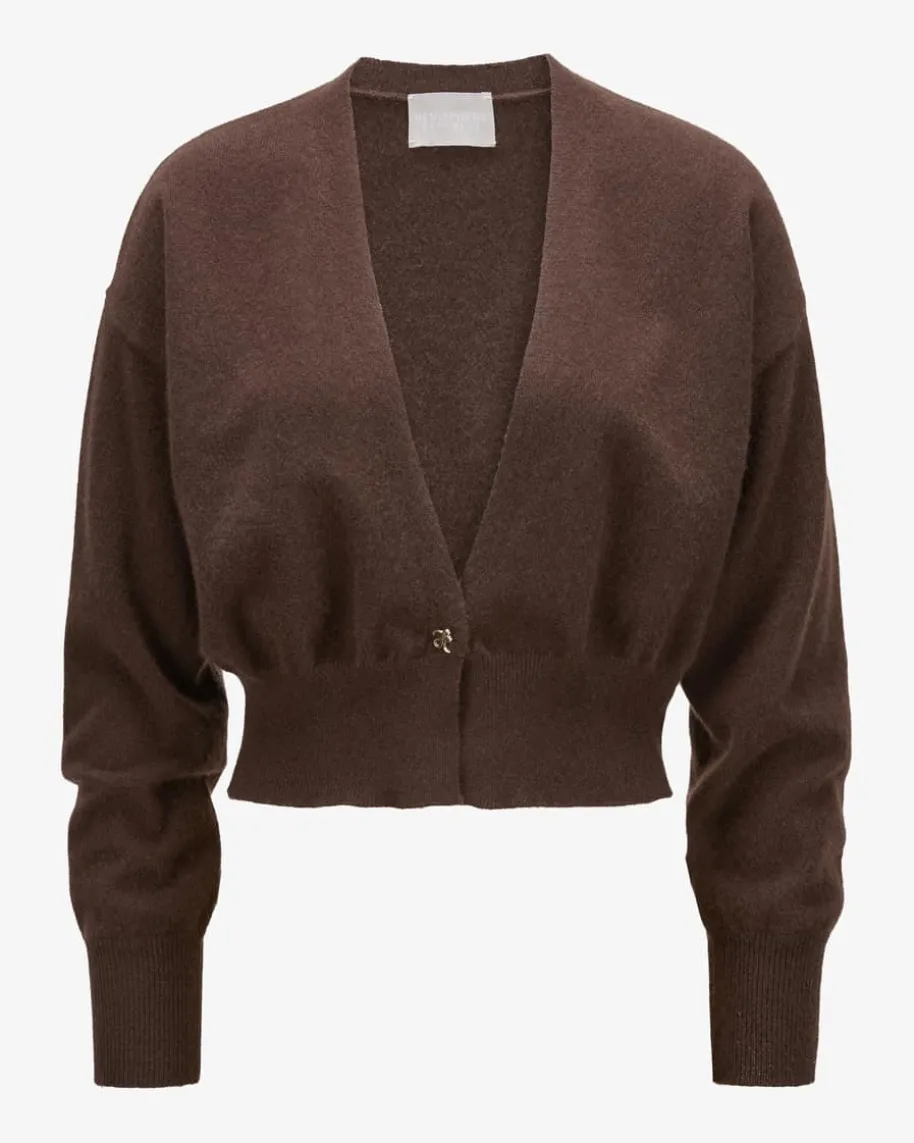 Cashmere-Strickjacke