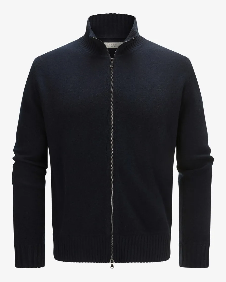 Cashmere-Strickjacke