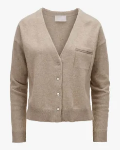 Cashmere-Strickjacke