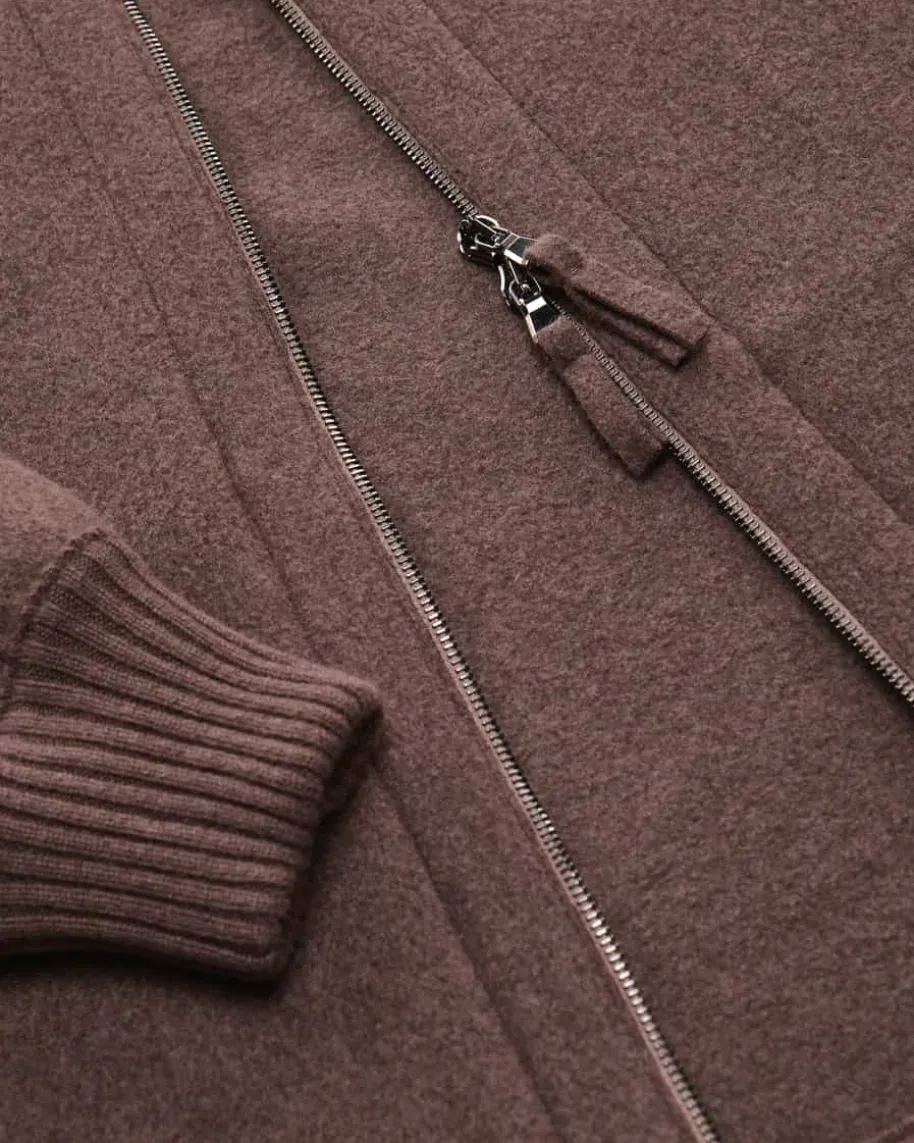 Cashmere-Strickjacke