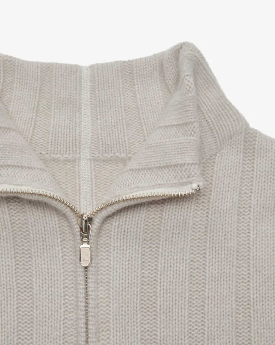 Cashmere-Strickjacke