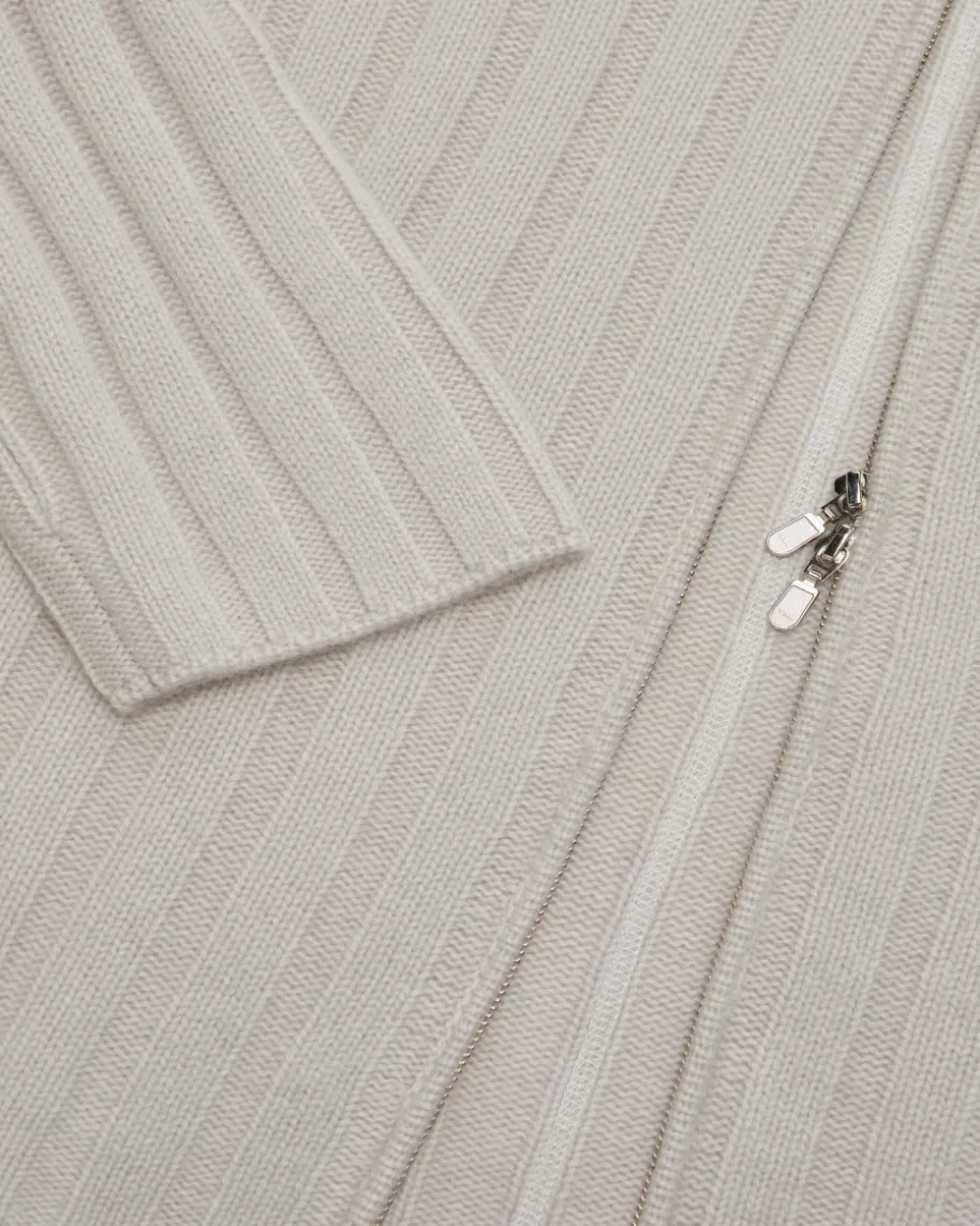 Cashmere-Strickjacke