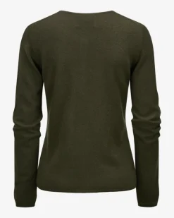 Cashmere-Strickjacke