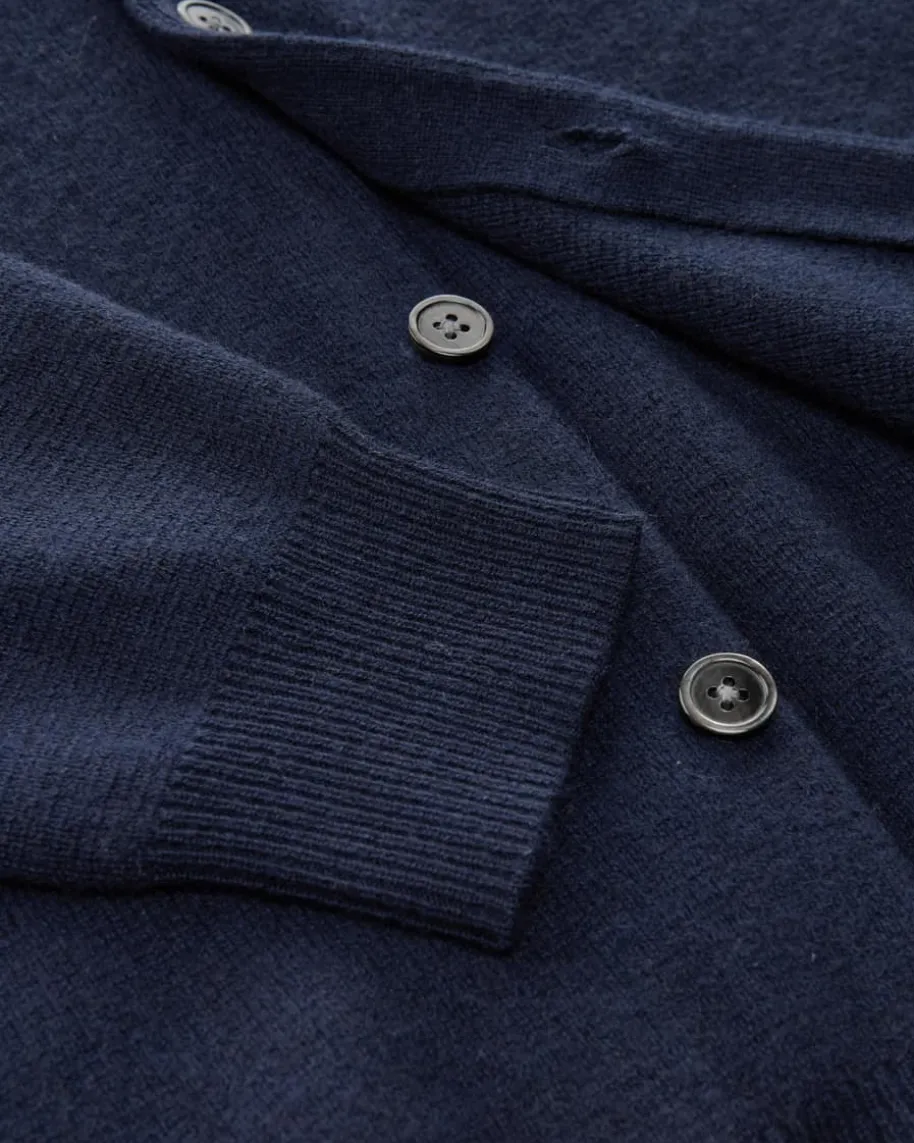 Cashmere-Strickjacke