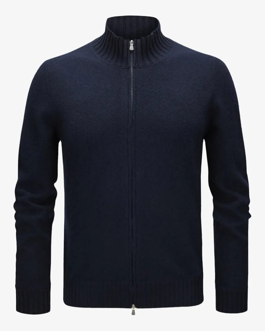 Cashmere-Strickjacke