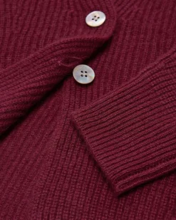 Cashmere-Strickjacke