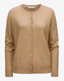 Cashmere-Strickjacke