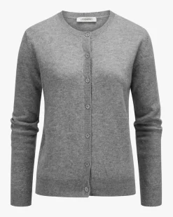 Cashmere-Strickjacke