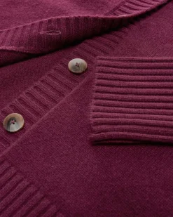 Cashmere-Strickjacke