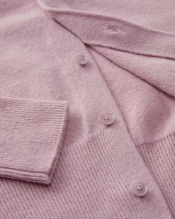 Cashmere-Strickjacke