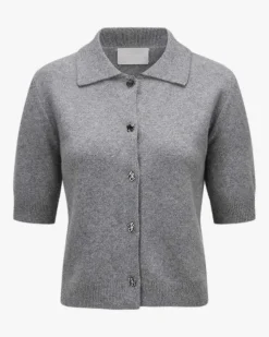 Cashmere-Strickjacke