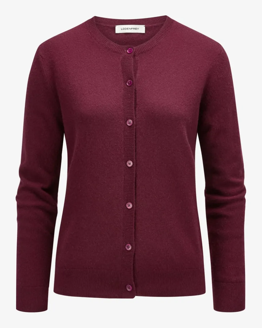 Cashmere-Strickjacke