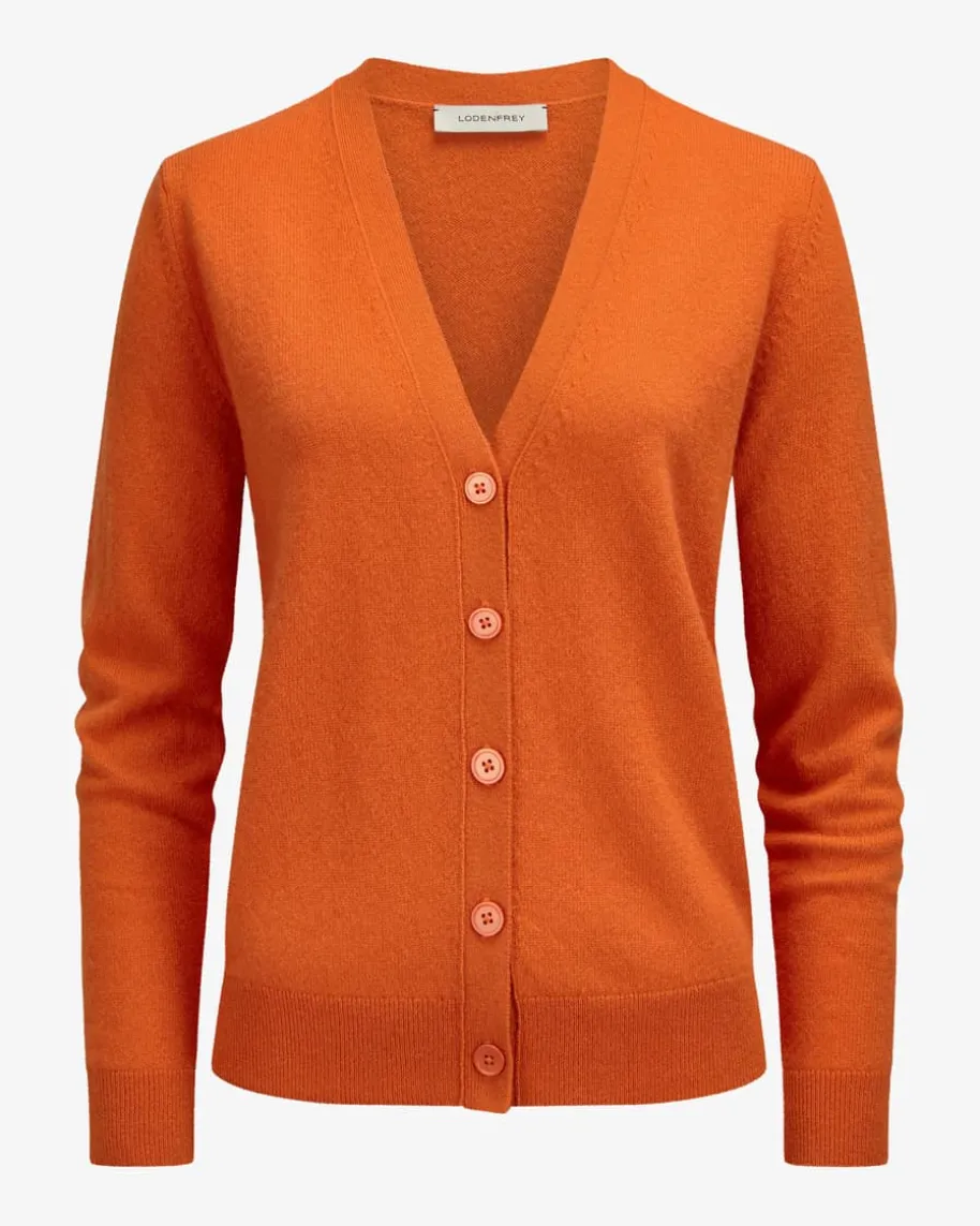 Cashmere-Strickjacke