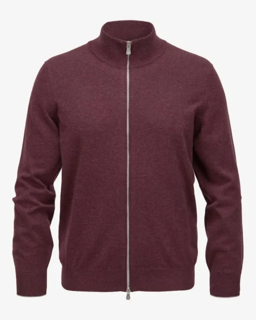 Cashmere-Strickjacke