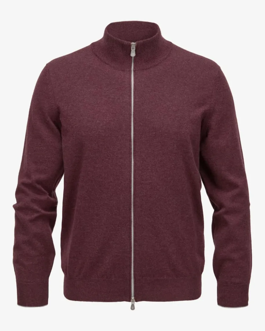 Cashmere-Strickjacke