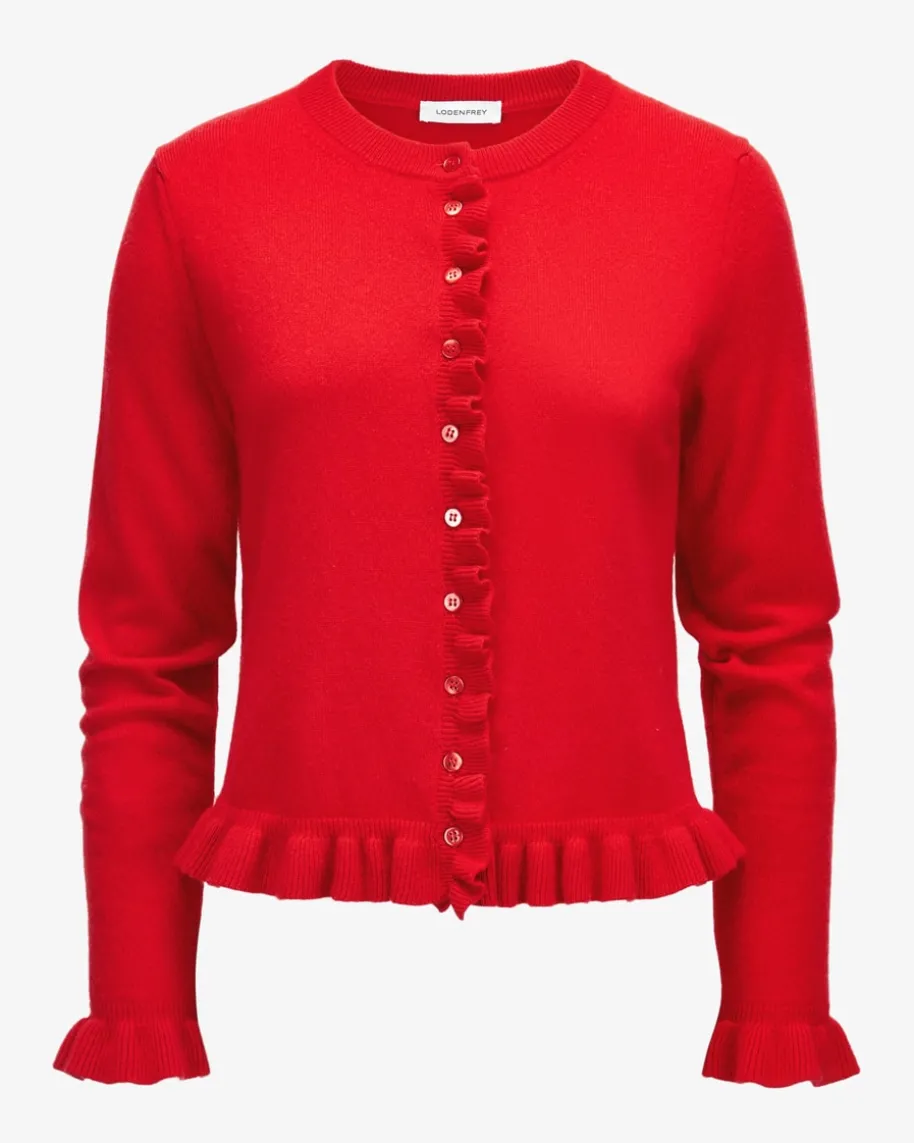 Cashmere-Strickjacke