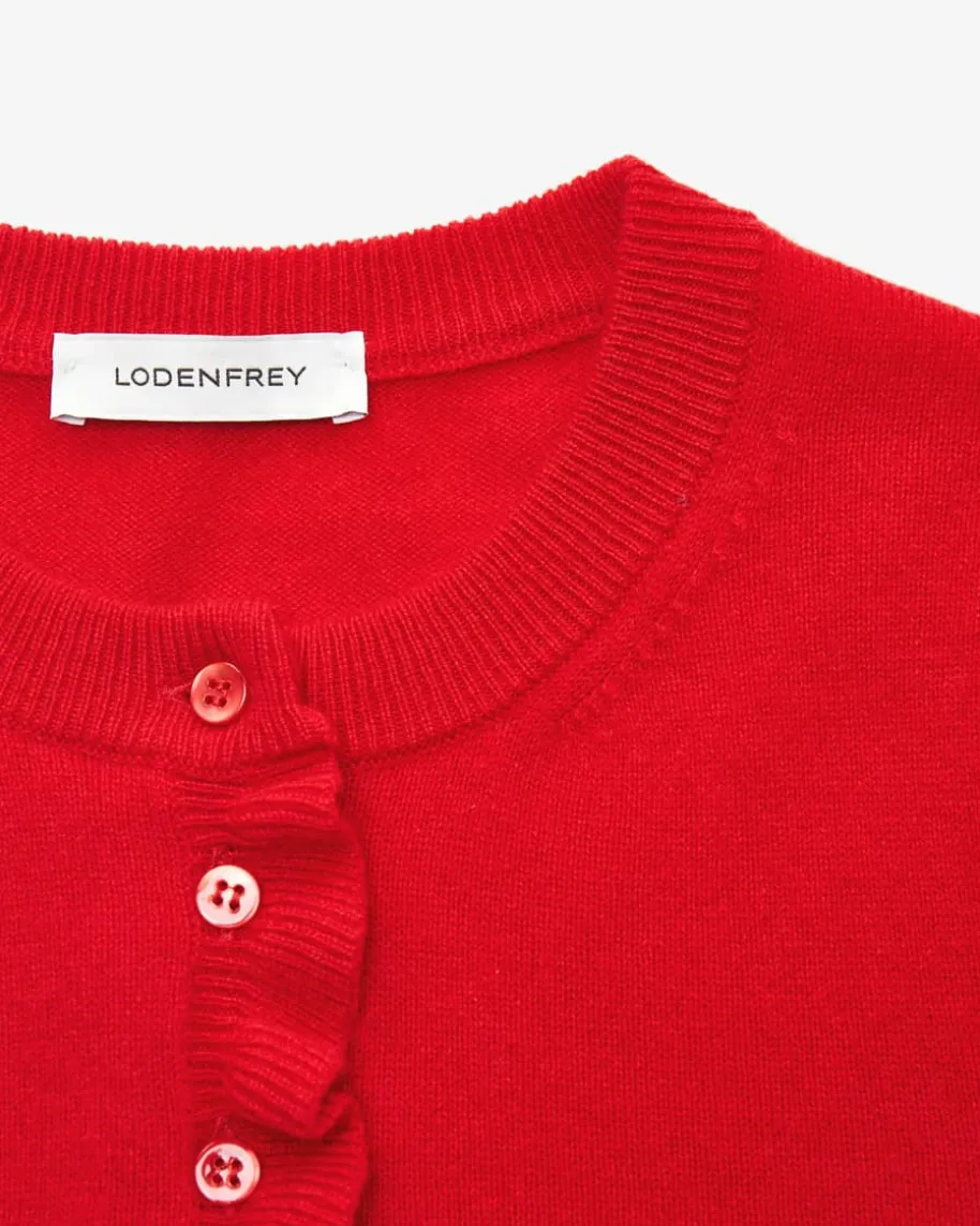 Cashmere-Strickjacke