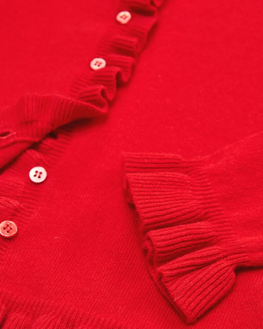 Cashmere-Strickjacke