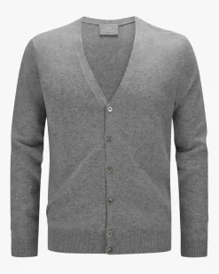 Cashmere-Strickjacke