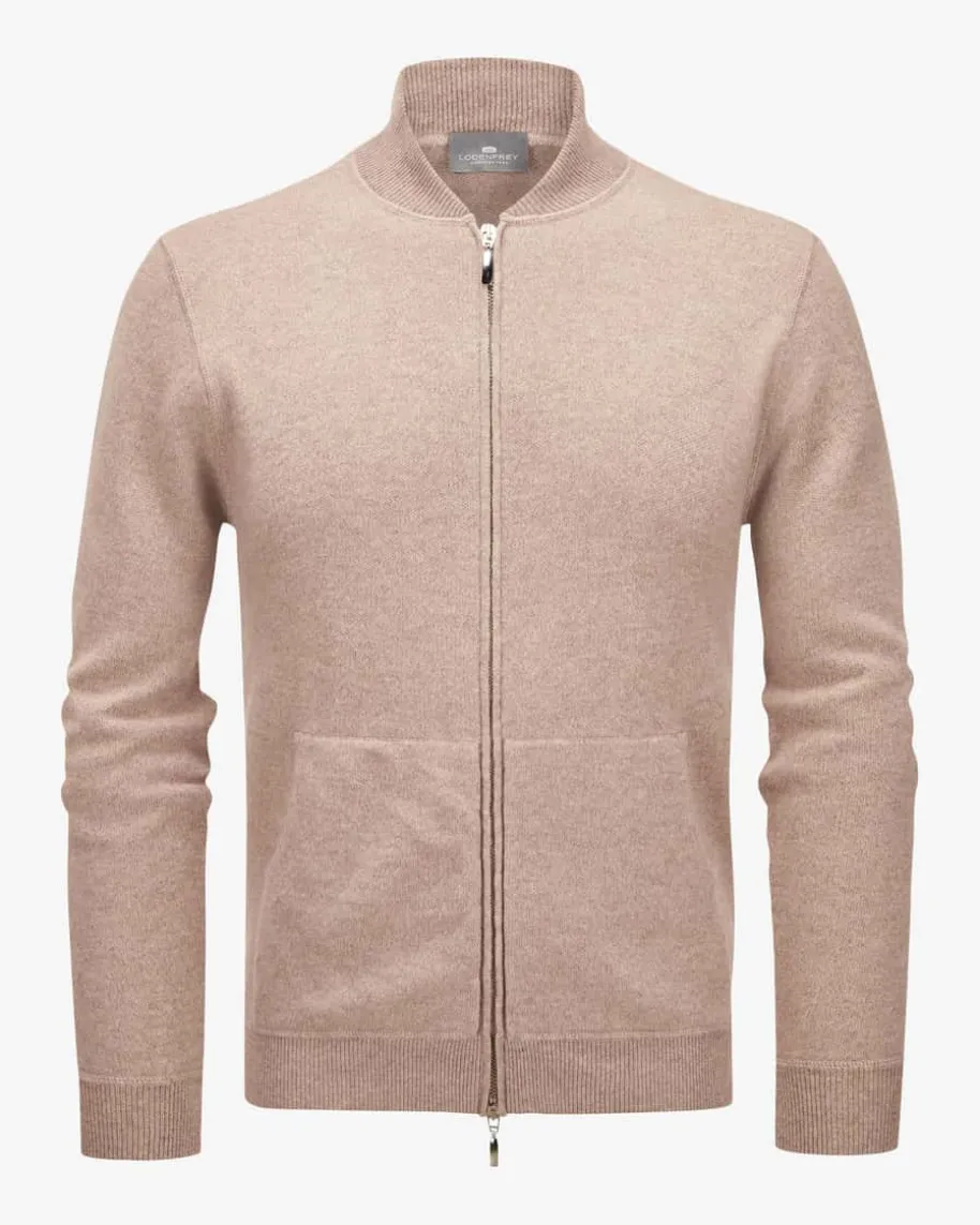 Cashmere-Strickjacke