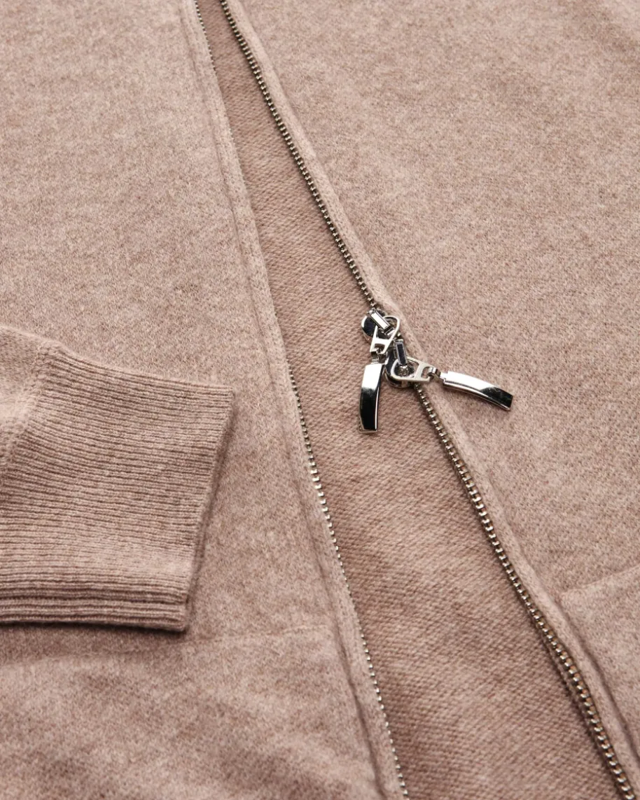 Cashmere-Strickjacke