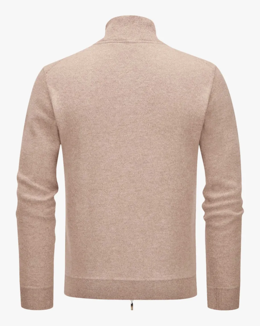 Cashmere-Strickjacke