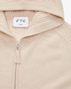 Cashmere-Strickjacke