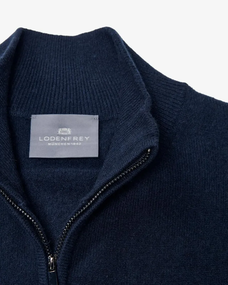 Cashmere-Strickjacke