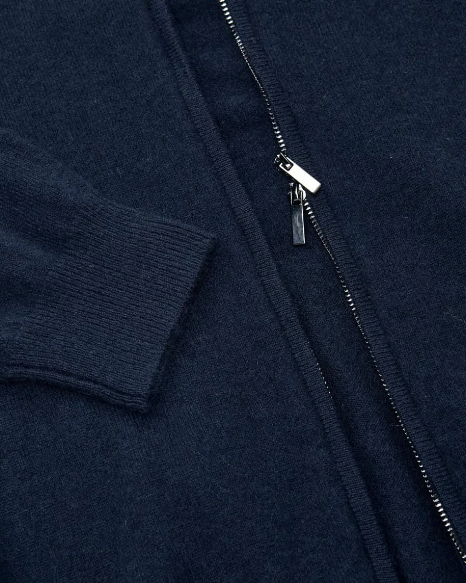 Cashmere-Strickjacke