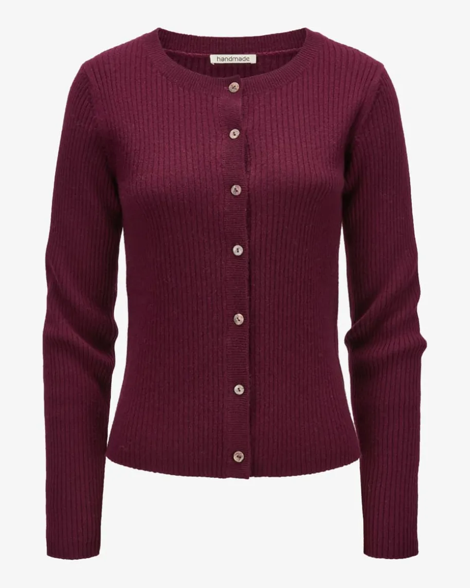 Cashmere-Strickjacke