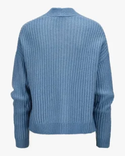 Cashmere-Strickjacke