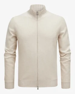 Cashmere-Strickjacke