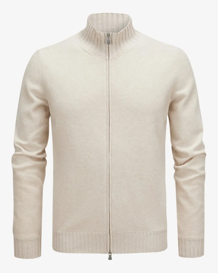 Cashmere-Strickjacke