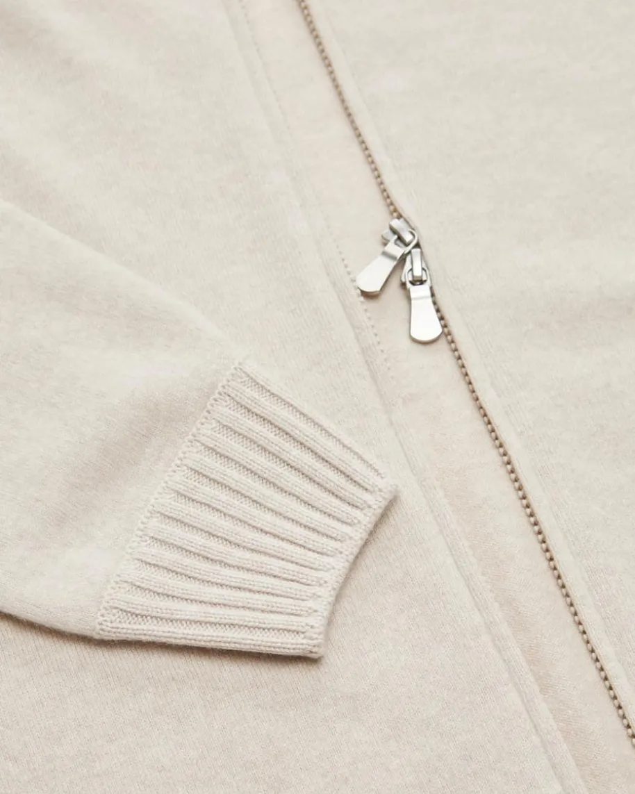 Cashmere-Strickjacke