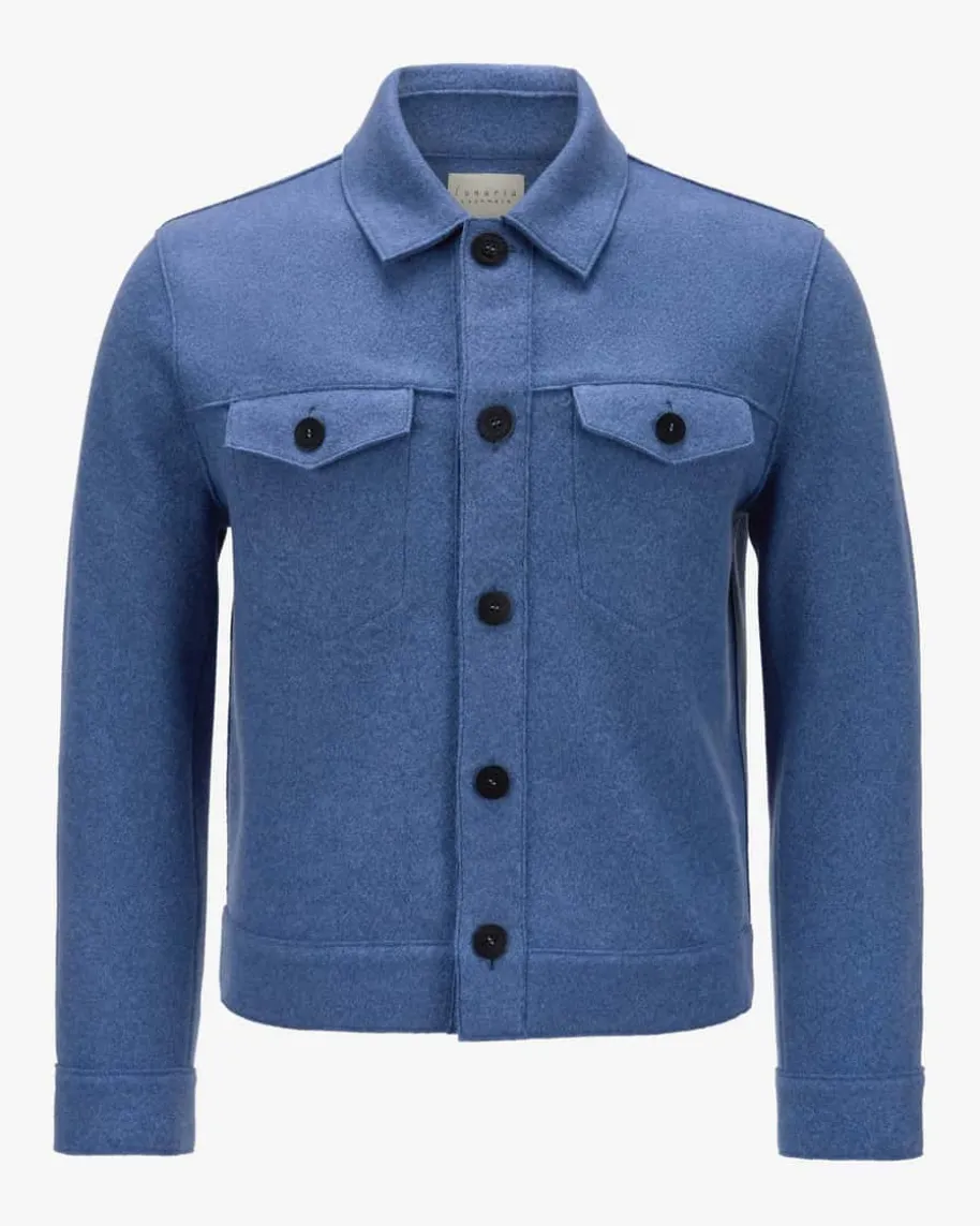 Cashmere-Strickjacke