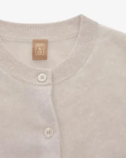 Cashmere-Strickjacke