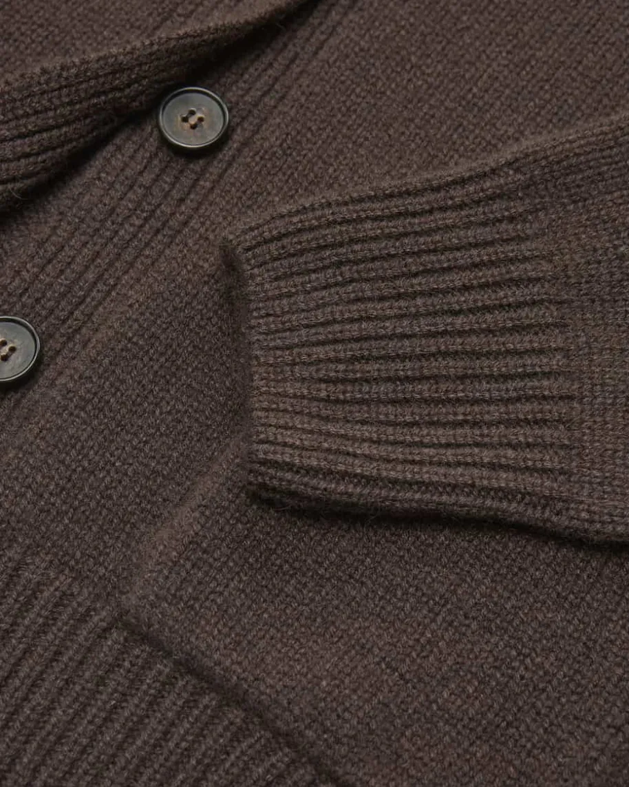 Cashmere-Strickjacke
