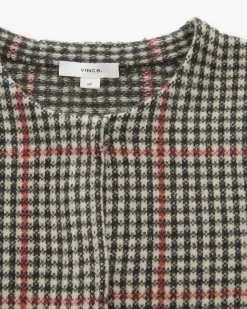 Cashmere-Strickjacke