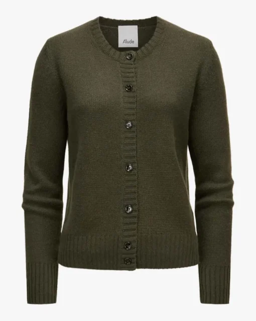 Cashmere-Strickjacke