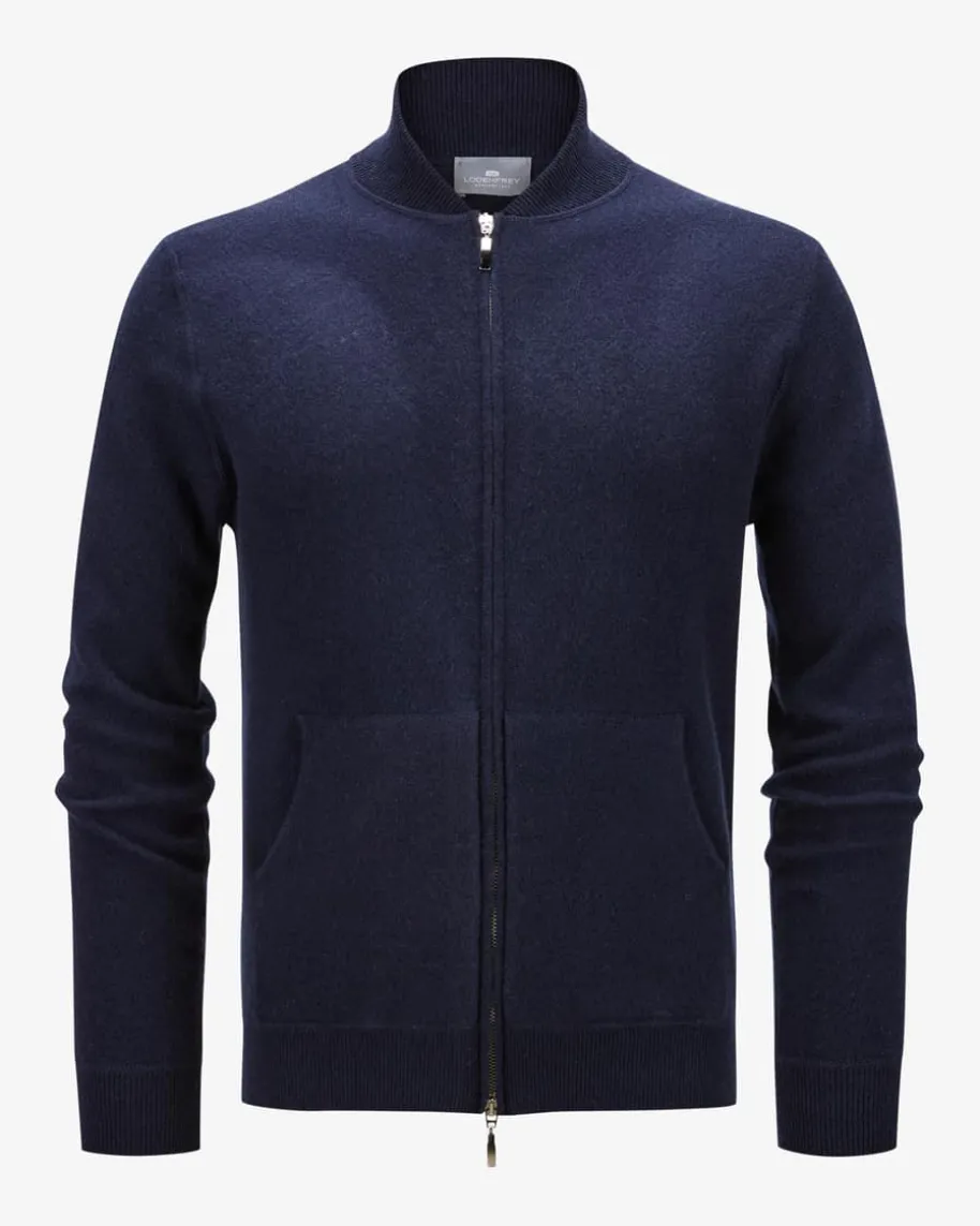 Cashmere-Strickjacke