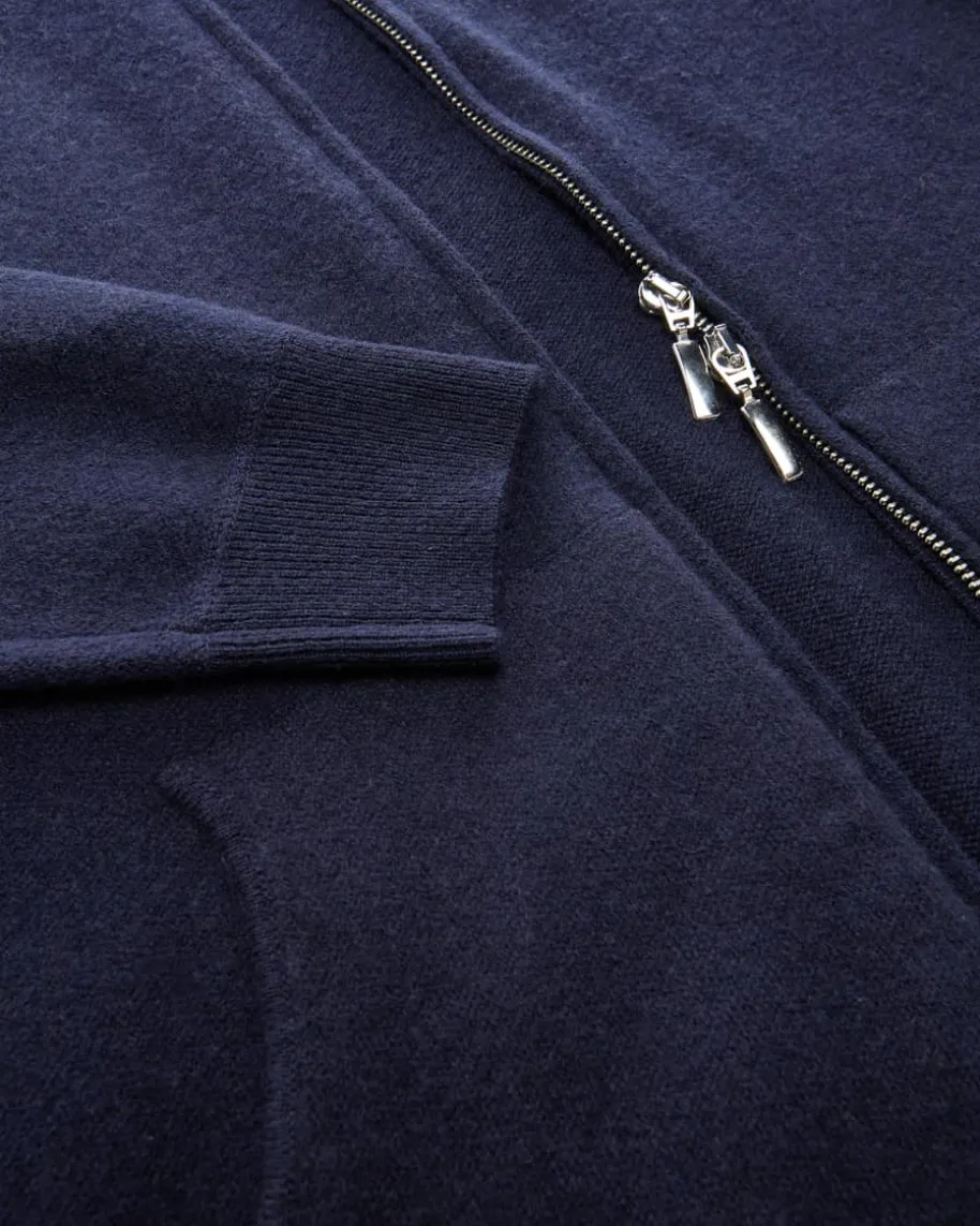 Cashmere-Strickjacke