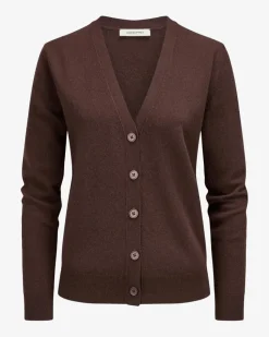 Cashmere-Strickjacke