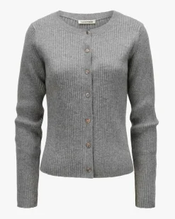 Cashmere-Strickjacke